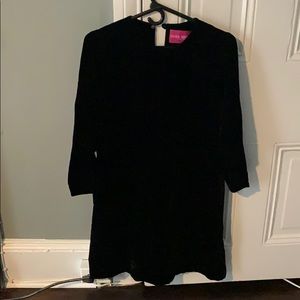 Velvet short dress